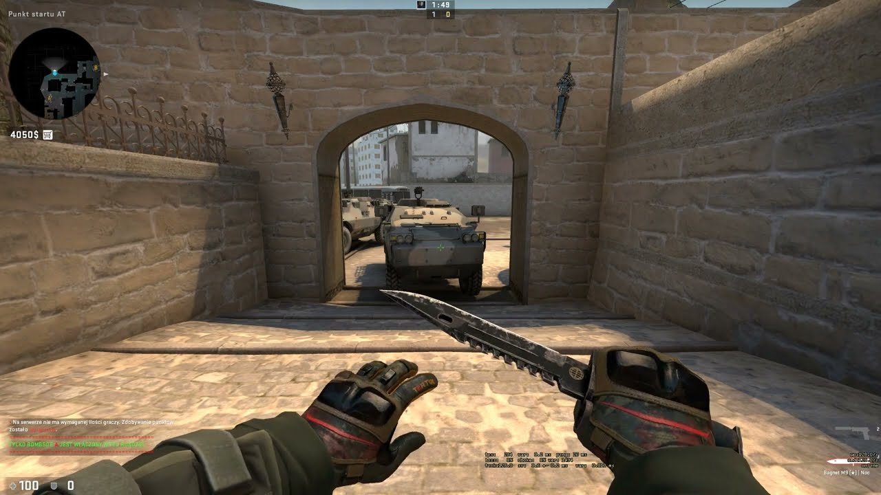 CS:GO BAYONET M9 NIGHT WELL-WORN | SKIN SHOWCASE