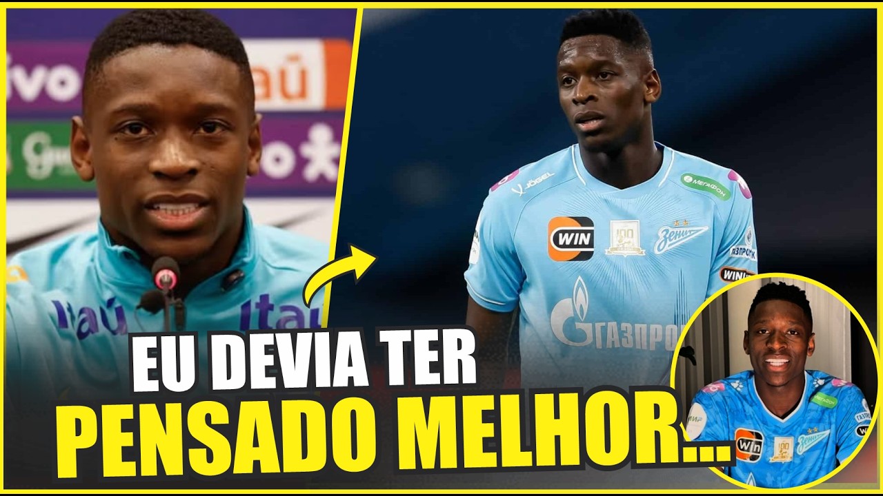 OLHA O QUE ESTÁ ACONTECENDO COM LUIZ HENRIQUE NO ZENIT E POR QUE ELE QUER SAIR DA RÚSSIA AGORA