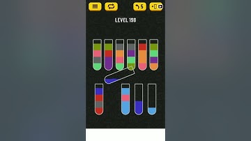 Water Sort Puzzle Level 198 | Level 198
