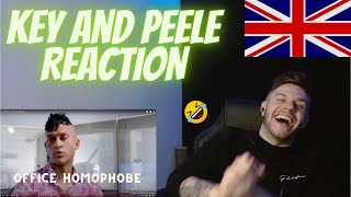 Key and Peele - Office Homophobe Reaction 🇬🇧Brit Reacts