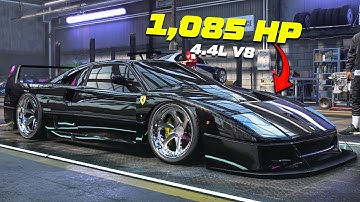 The Legend Reborn! Ferrari F40 ’87 Ultimate+ Custom | NFS Heat