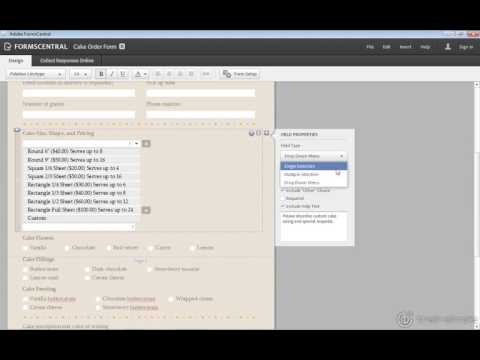 Acrobat XI Tutorial Customizing a Form