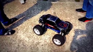 MKS X6 series - HBL599 Testing on 1/8th monster truck with 17kg weight