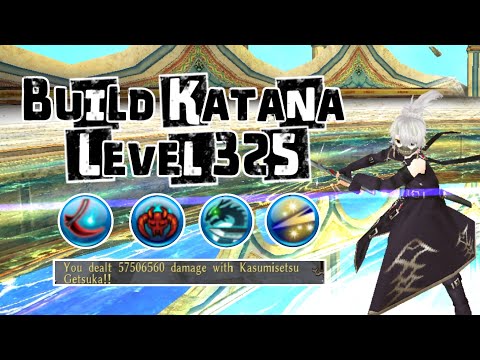 Toram Online Level 325 Katana Build: DEX STR Full Damage Guide