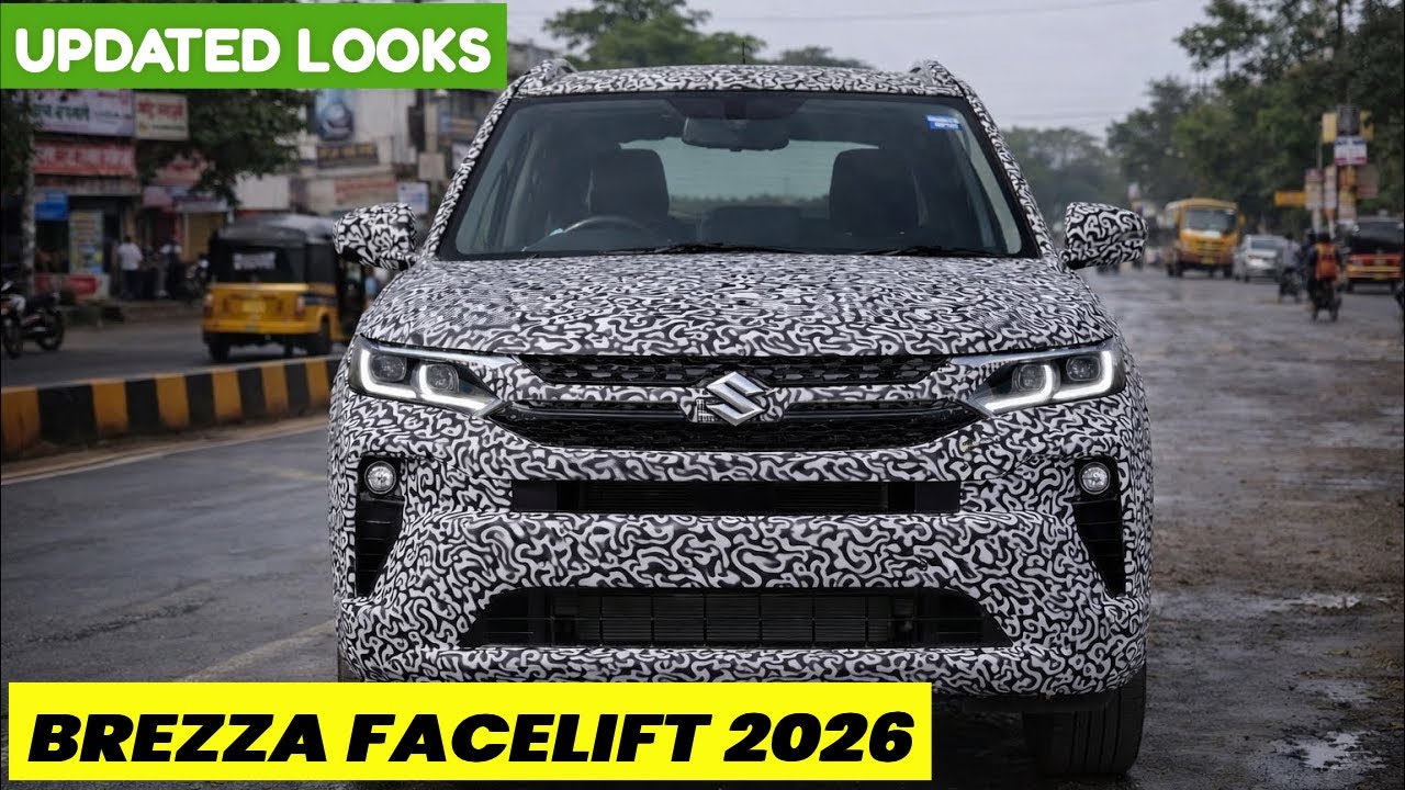 Brezza Facelift 2026 is Here ✅Fully Leaked 🤩 1st on Youtube | Scorpio N Facelift 2026 | Tata sierra