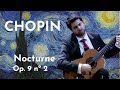 CHOPIN - Nocturne 🌠 Op.9 No.2 - Rafael Aguirre (guitar)