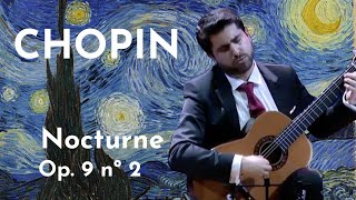 CHOPIN - Nocturne 🌠 Op.9 No.2 - Rafael Aguirre (guitar)