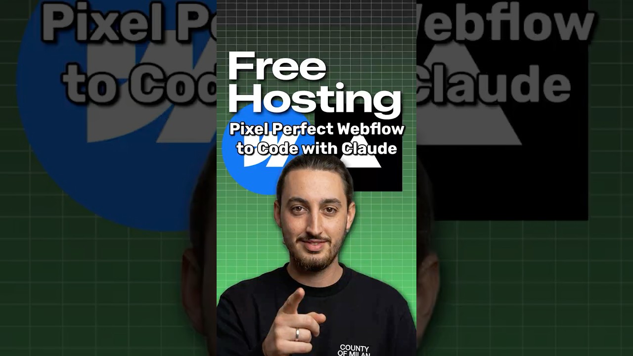 Pixel Perfect Webflow to Code with Claude AI