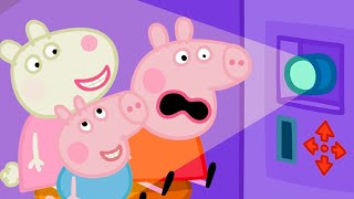 peppa pig takes funny pictures in the photo booth peppa pig official channel family kids cartoons