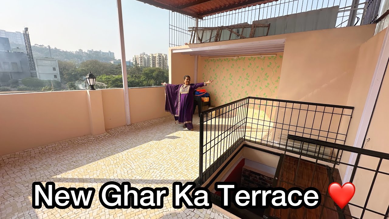 New Ghar Ka Terrace ❤️ | Aisa Hai Ghar Ka Roop Top 👍