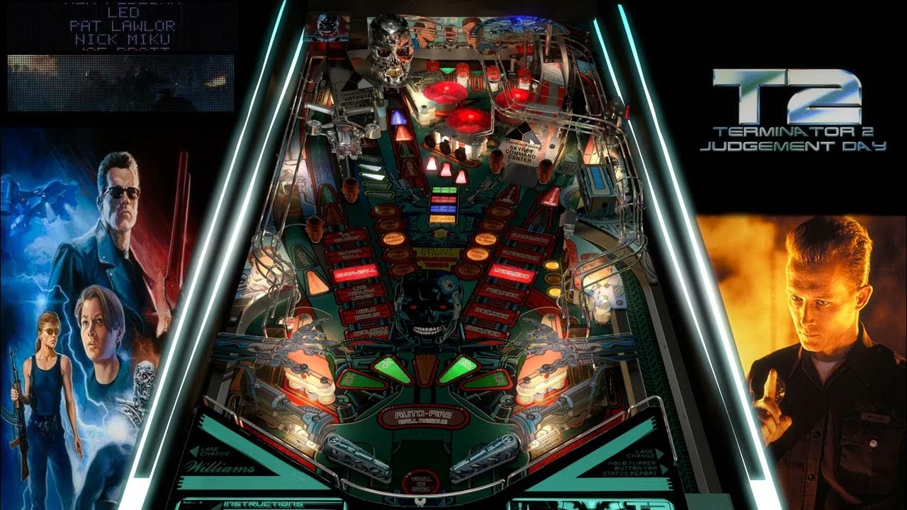 VPX Terminator 2 Ramp Lights (My Table) YouTube