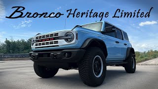 The Ford Bronco Heritage is wild