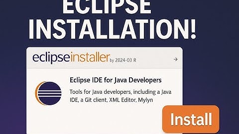 Eclipse IDE Installation Made Easy: Step-by-Step Guide for Beginners| #EclipseIDE #JavaDevelopment