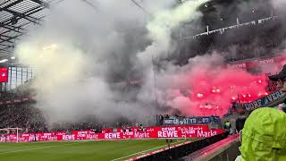 1. Fc Köln - Tsg Hoffenheim Pyro Im Gästeblock Saison 2025-26