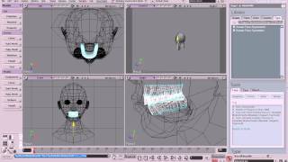 How to make a facial expression in softimage(REAL) .avi
