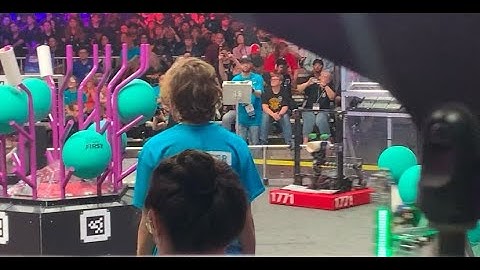 FRC 1771 North Gwinnett Robotics Clean Robot Video - FRC Worlds Einstein M8