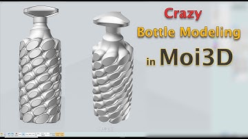 Crazy Bottle Modeling in Moi3D