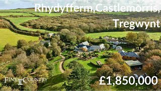 7 Bed Country Home In Rhydyfferm, Castlemorris, Tregwynt - Fine And Country West Wales