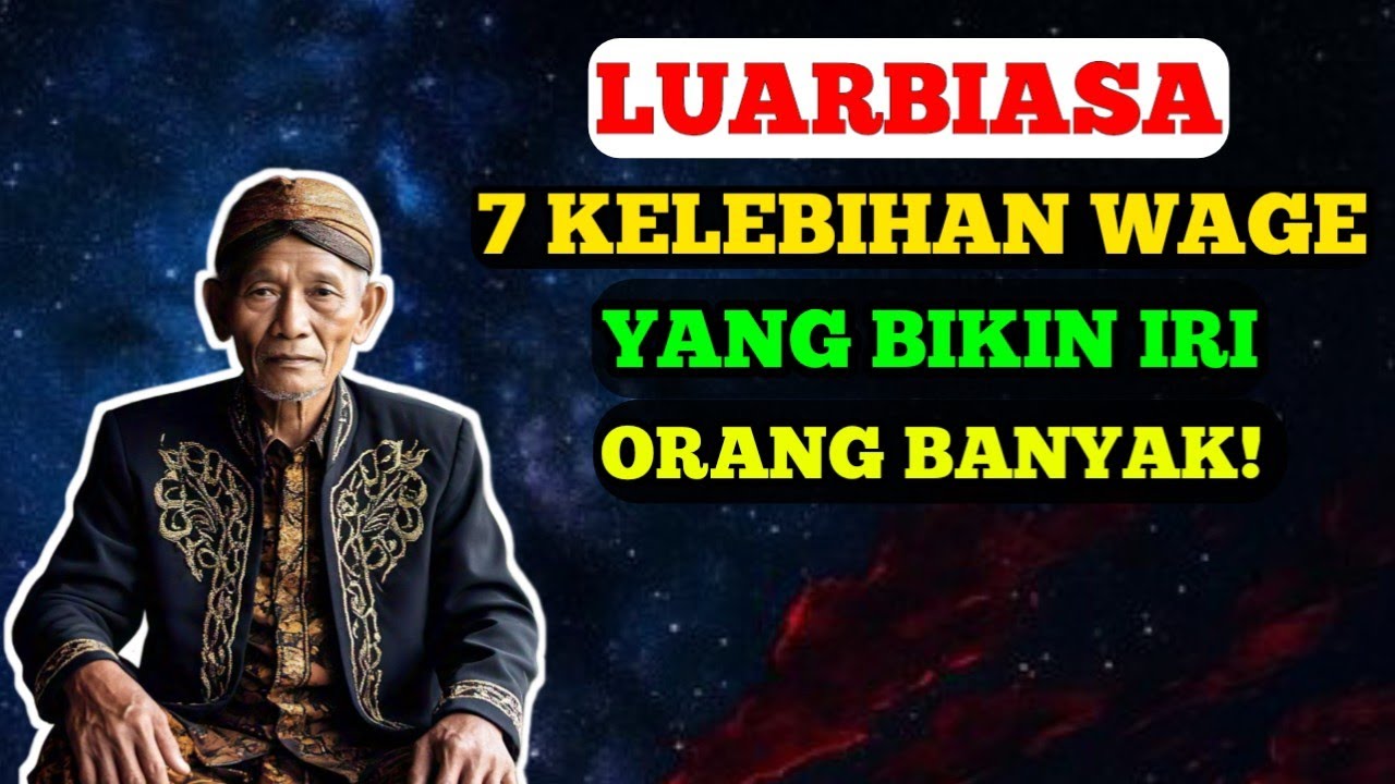 7 Kelebihan Weton Wage yang Bikin Orang Lain Iri
