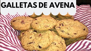 COMO HACER GALLETAS DE AVENA Y ARÁNDANOS