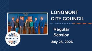 City Council Regular Session - 07/28/2026
