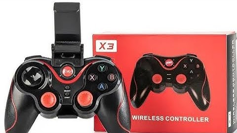 unboxing terios T3 X3 gaming controller