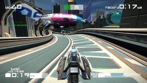 WipEout™ Omega Collection Ubermall Phantom Speed Lap 0:19.52