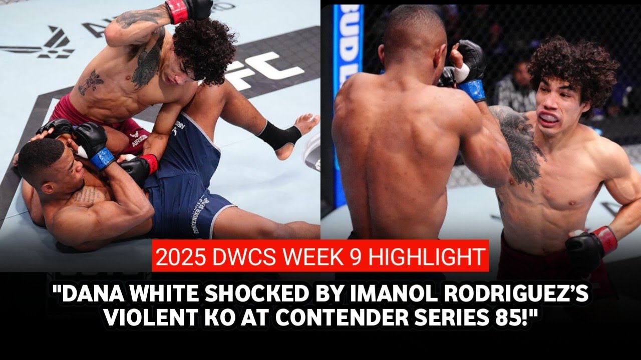 Результаты DWCS 85: жестокий нокаут Иманола Родригеса потряс Дану Уайта и Дэниела Кормье