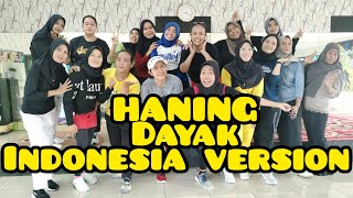 HANING ( INDONESIA VERSION) - JIHAN AUDY SENAM KREASI one take #viraltiktok #dayak #jihanaudy