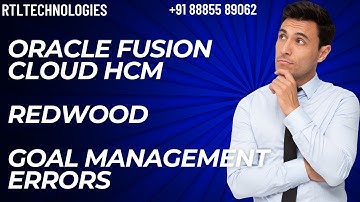 Oracle Fusion Cloud HCM| Talent Management | Goals Issue  | Interview Preparation | Placement
