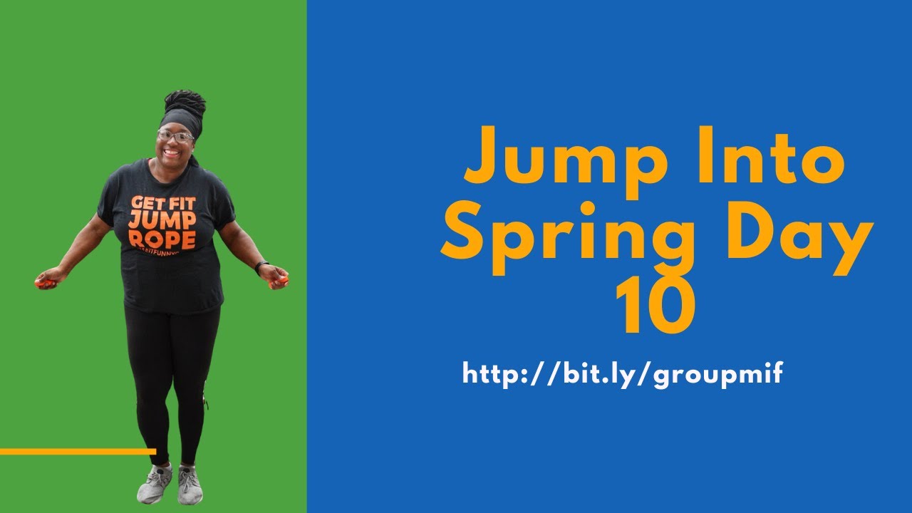 Jump Into Spring (jump rope challenge) Day 10 YouTube