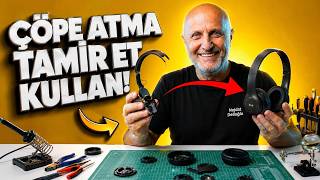 Kulaklık Taç Tamiri Çöpe Atmadan Önce Bunu İzleyin