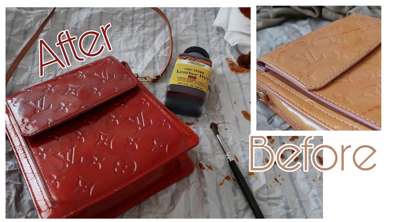 Louis Vuitton Dye Job ( 90’s Vernis Leather) - YouTube