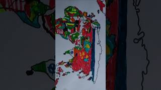 7year old world map drawing#worldmap#sevencontinents#continents#ytshorts#shorts#viral#youtubeshorts