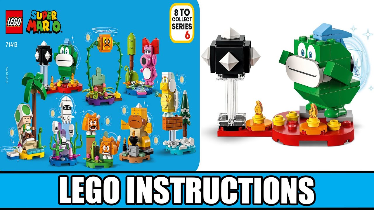 LEGO Instructions | Super Mario | 71413 | Spike - YouTube