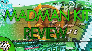 MCPVP.com | Review #36 MADMAN Kit Review | Minecraft Hunger Games