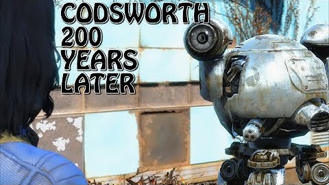 Fallout 4 - JUST LEFT VAULT 111 - SEARCH NEIGHBORHOOD WITH CODSWORTH - FOUND SAFE - 1080p60 PS4