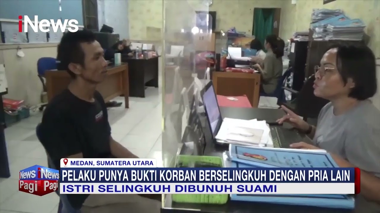 Suami di Medan Tega Bunuh Istri, Pelaku Curiga Korban Kerap Minta Cerai #iNewsPagi 03/02