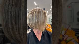 Jennifer Aniston Inspired Blonde Bob ✨ | Dimensional Blonde Highlights & Precision Bob Haircut