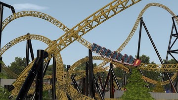 Enemy - NoLimits 2 (Intamin hydraulic launch)