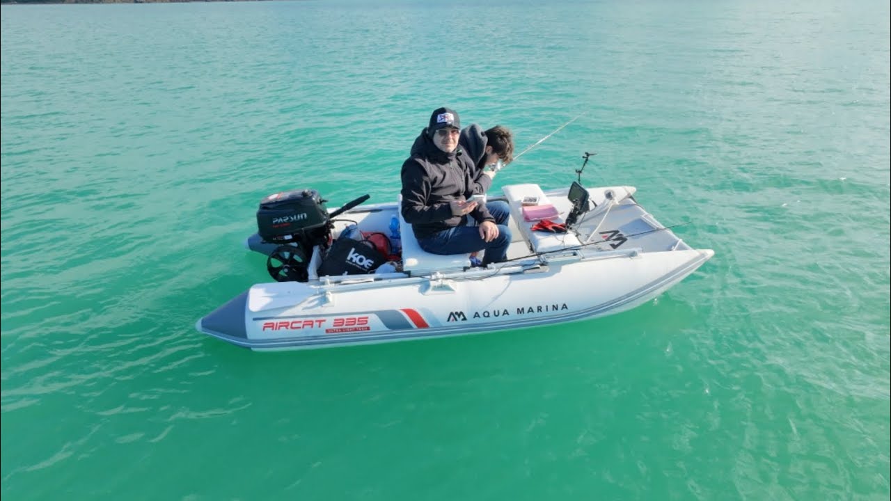 Aircat 11 and Parsun 6 HP Engine - Sea Test 🌊🎣