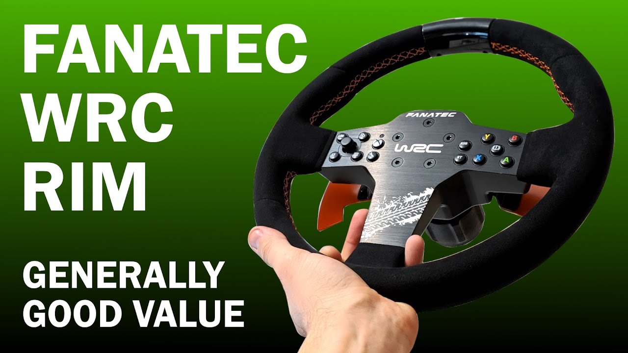 Fanatec WRC Rim - Budget All Purpose Rim With Style And Good Quick Release