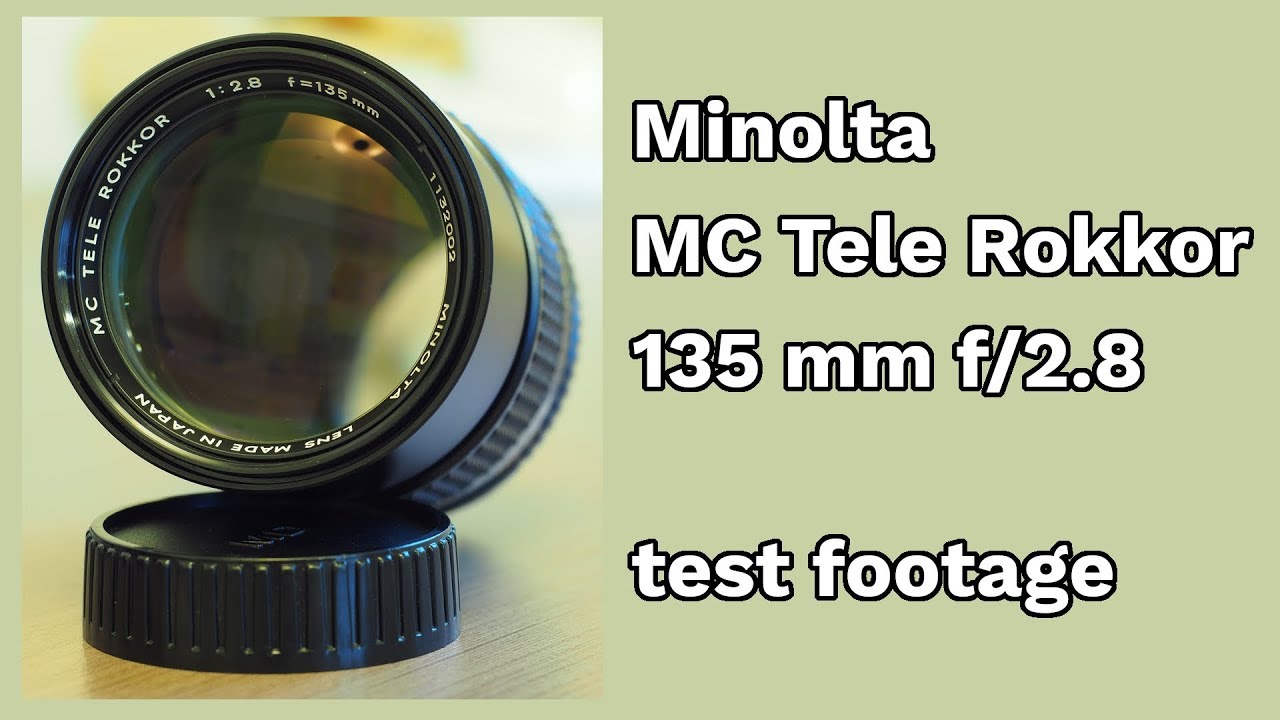 Great vintage lens: Minolta MC Tele Rokkor 135mm f/2.8 - Alex Kunz