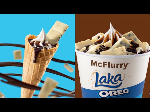 Os Novos McFlurry e McColosso Laka Oreo são demais pra resistir.