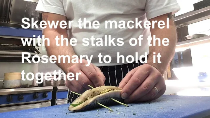 Mackerel with Lemon,Rosemary, Thyme and Wild Garlic