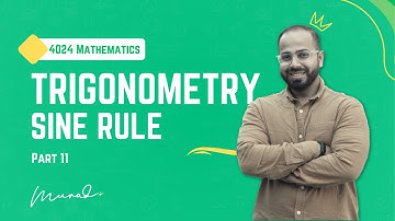 Sine Rule | O Level Mathematics 4024 | Trigonometry Explained | Concept
