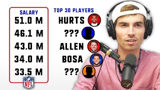 Can we name the 30 highest paid players in the NFL?