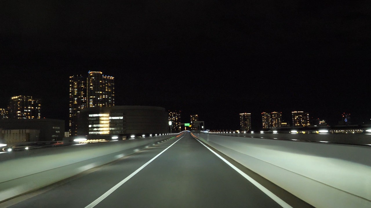 Tokyo night drive 東京 首都高 晴海IC 芝公園IC 2026 AI Music - YouTube