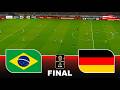 BRAZIL vs GERMANY - FIFA WORLD CUP 2026 FINAL | Full Match All Goals | Pes 21 Gameplay