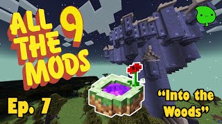 All the Mods Ep7 "Into the Woods" #minecraft